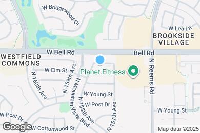 Map image of the property - 15729 W Smokey Dr