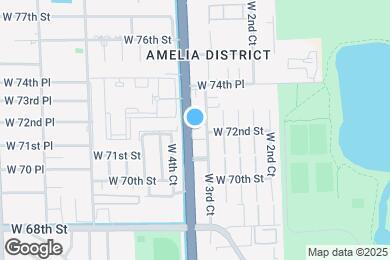 Map image of the property - 7355 W 4th Ave