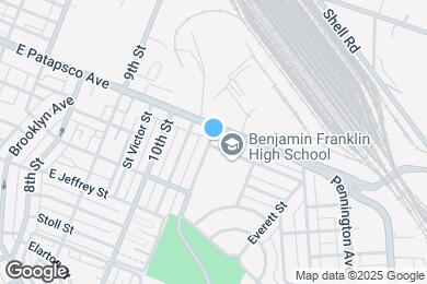 Map image of the property - 3603 W Bay Ave