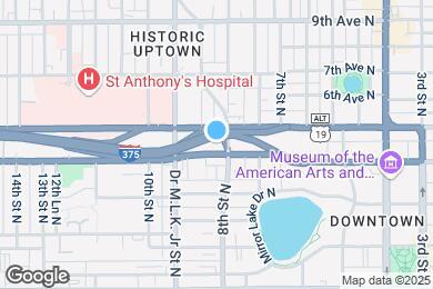 Map image of the property - 805 4th Ave N