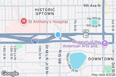 Map image of the property - Studio Bed/1 Bath - Unit 6