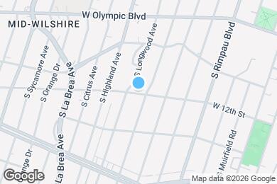 Map image of the property - 4859 W 12th St