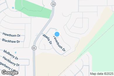 Map image of the property - 128 Feverbush Dr