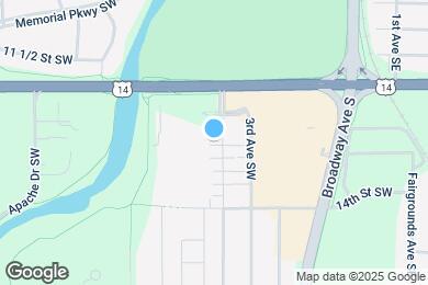 Map image of the property - 1237 4th Ave SW