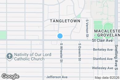 Map image of the property - 1759 St Clair Ave