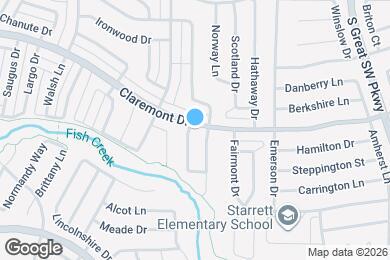 Map image of the property - 4300 Grason Dr