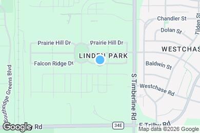 Map image of the property - 1933 Falcon Ridge Dr