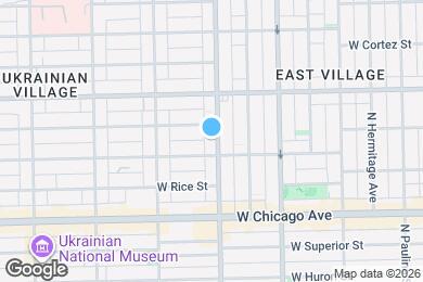 Map image of the property - 910N N Damen Ave