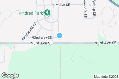 Map image of the property - 1461 92nd Way SE