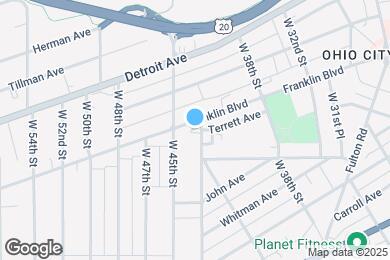 Map image of the property - 1788 W 44th St