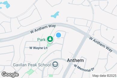 Map image of the property - 2621 W Medinah Way