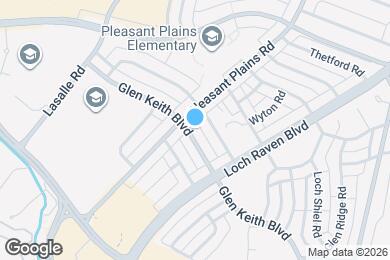 Map image of the property - 1602 Glen Keith Blvd