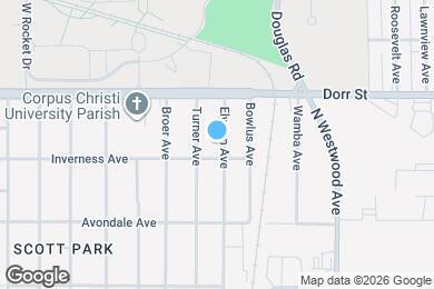 Map image of the property - 1113 Elysian Ave