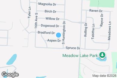 Map image of the property - 1210 Aspen Dr