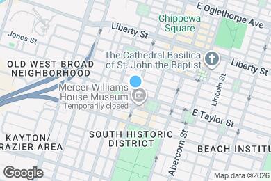 Map image of the property - 415 Whitaker St