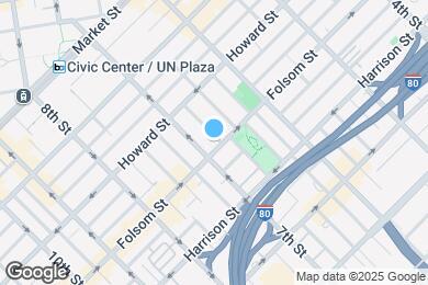 Map image of the property - 1080 Folsom St