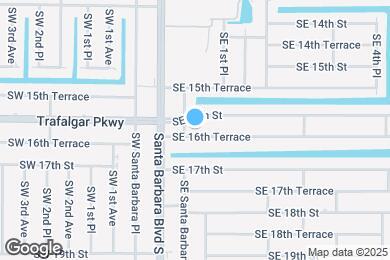 Map image of the property - 121 SE 16th Terrace