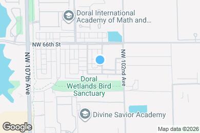 Map image of the property - 6410 NW 102nd Path