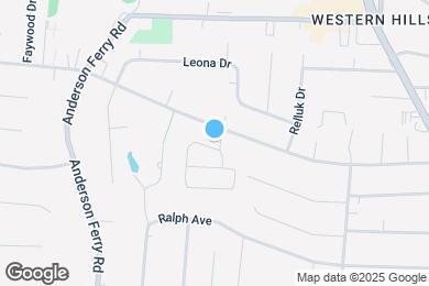 Map image of the property - 1641 Pasadena Ave