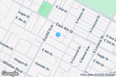 Map image of the property - 3045 E 5th St