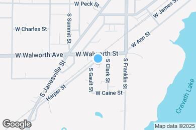 Map image of the property - 527 W Harper St