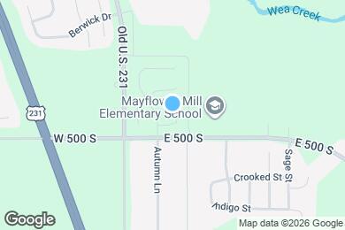 Map image of the property - 122 Detchon Ct