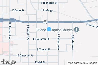 Map image of the property - 1521 E Lawrence St