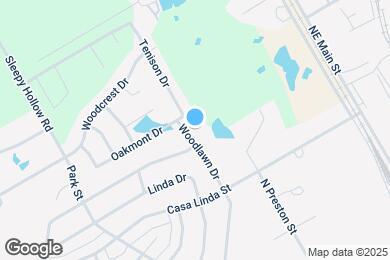 Map image of the property - 2624 Woodlawn Dr
