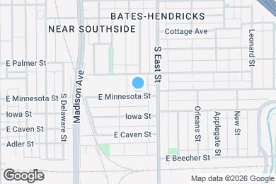 Map image of the property - 350 E Minnesota St