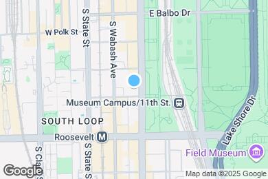 Map image of the property - 1006 S Michigan Ave