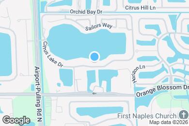 Map image of the property - 2731 Citrus Lake Dr