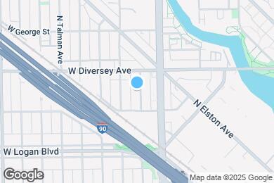 Map image of the property - 2728 N Artesian Ave