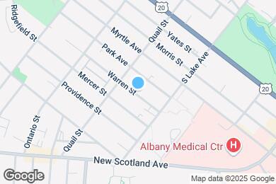 Map image of the property - 537 Warren St