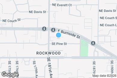 Map image of the property - 18250 SE Ash St