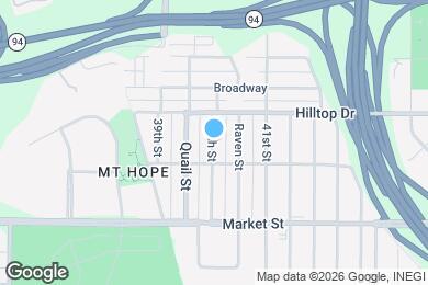 Map image of the property - 841 40th St