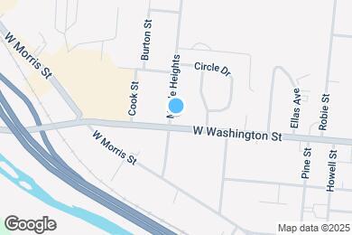 Map image of the property - 226 W Washington St