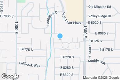 Map image of the property - 8108 S Cottonwood Hills Cir
