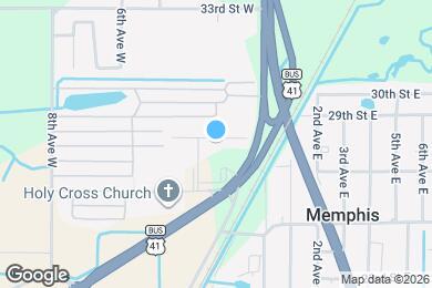 Map image of the property - 311 28th St W