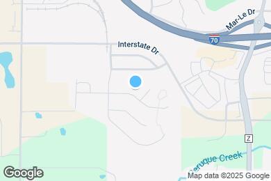 Map image of the property - 419 Ramblewood Way