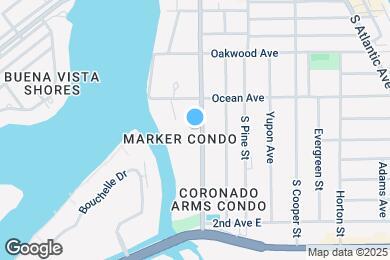 Map image of the property - 512 S Peninsula Ave
