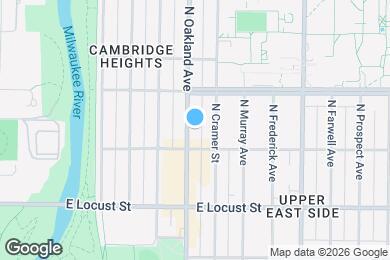 Map image of the property - 3022 N Oakland Ave