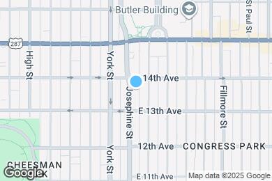 Map image of the property - 1350 Josephine St
