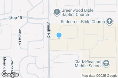 Map image of the property - 1219 Cassine Pl