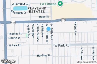 Map image of the property - 2301 N 56th Ter