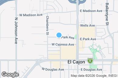 Map image of the property - 321 W Park Ave