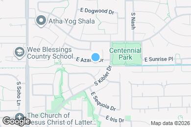 Map image of the property - 2351 E Azalea Dr
