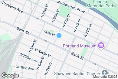 Map image of the property - 517 N 27th St