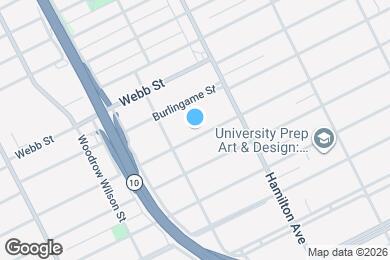 Map image of the property - 1202 Lawrence St