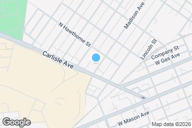 Map image of the property - 873 Madison Ave