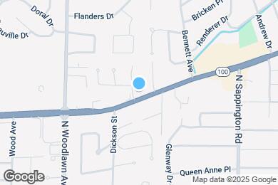 Map image of the property - 1104 Mariedale Ct